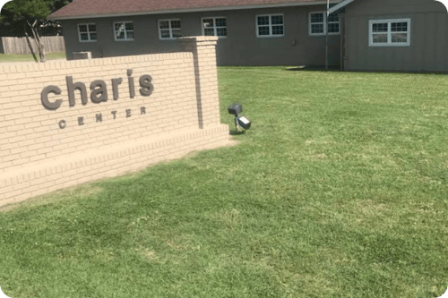 Charis Sign Front